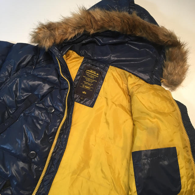 ALPHA INDUSTRIES(アルファインダストリーズ)の[値下げしました]ALPHA INDUSTRIES N-3B フライトジャケット メンズのジャケット/アウター(ミリタリージャケット)の商品写真