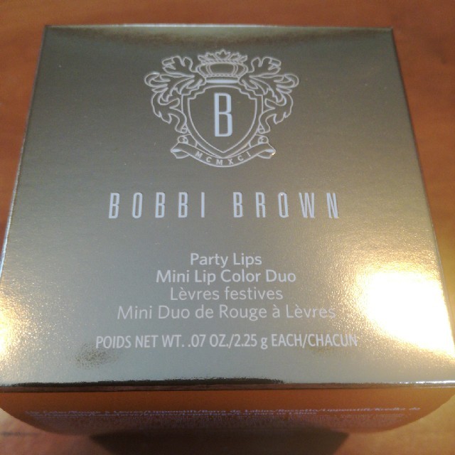 BOBBI BROWN(ボビイブラウン)のBOBBI BROWN　パーティーリップス　ミニリップカラーデュオ コスメ/美容のベースメイク/化粧品(口紅)の商品写真