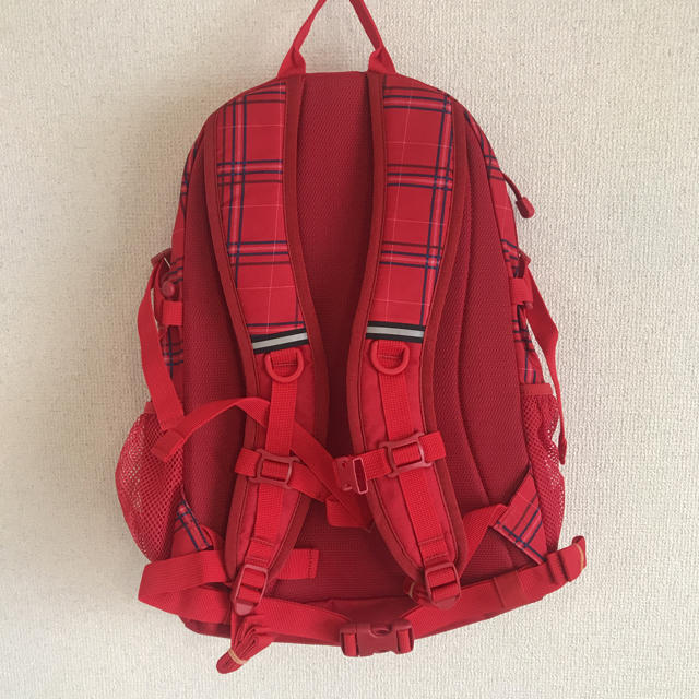 Coleman(コールマン)の【未使用】赤いチェックのリュック☺︎ レディースのバッグ(リュック/バックパック)の商品写真