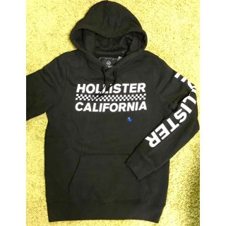 ホリスター(Hollister)のHOLLISTER/パーカー ブラック ＊新品＊ ＊値引中＊(パーカー)