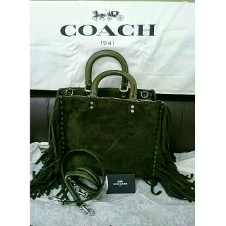 コーチ(COACH)のKakikuke子様専用 COACH ローグ セルボ スエード 86824(ハンドバッグ)