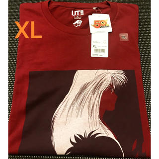 ユニクロ(UNIQLO)の送料込⭐️ジャンプ50th 妖狐 蔵馬 幽遊白書 Tシャツ UT メンズ XL(Tシャツ/カットソー(半袖/袖なし))