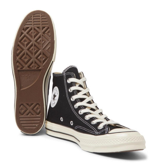 CONVERSE(コンバース)の【たけ様専用】コンバース CT70 ブラック ハイカット 25.5cm メンズの靴/シューズ(スニーカー)の商品写真
