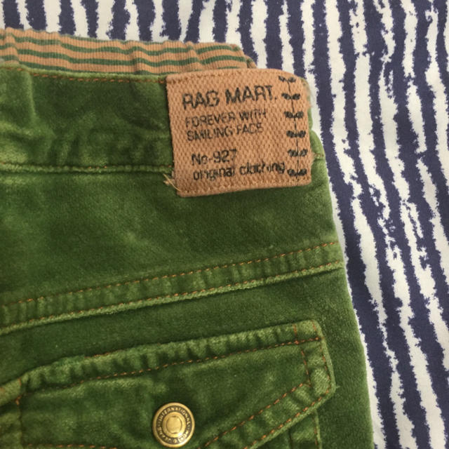 RAG MART(ラグマート)のお値下げ！ラグマート コーデュロイ パンツ 80㎝ キッズ/ベビー/マタニティのベビー服(~85cm)(パンツ)の商品写真