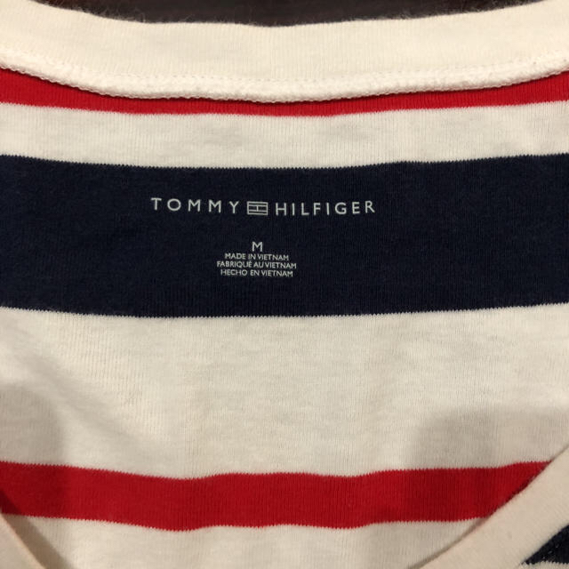 TOMMY HILFIGER(トミーヒルフィガー)のtommy hilfiger  ボーダーtシャツ ※処分価格！！ レディースのトップス(Tシャツ(半袖/袖なし))の商品写真