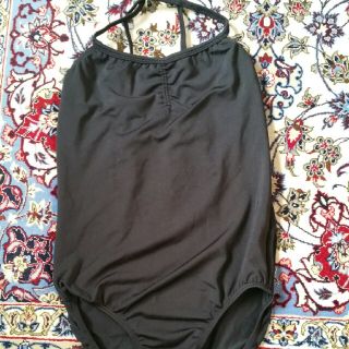 今だけ値下げ✨黒レオタード　M　新体操　バレエ　中古です(ダンス/バレエ)