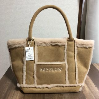 ベイフロー(BAYFLOW)のベイフロー＊新品＊ムートントートバック(トートバッグ)