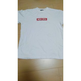 ニューエラー(NEW ERA)の難あり　NewEra  Tシャツ　XXL  ホワイト(Tシャツ/カットソー(半袖/袖なし))