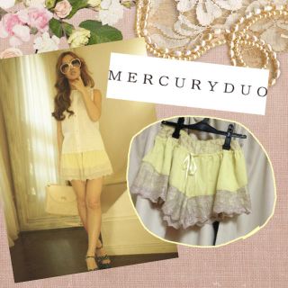 マーキュリーデュオ(MERCURYDUO)のMERCURYDUO♡ランジェリーSP(ショートパンツ)