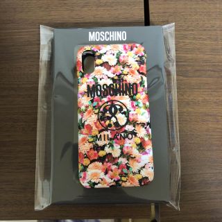 モスキーノ(MOSCHINO)のべるいちゃん様専用 モスキーノ iPhoneX カバー(iPhoneケース)