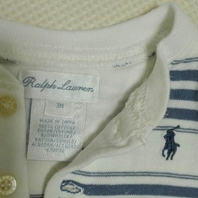 POLO RALPH LAUREN(ポロラルフローレン)のRALPH LAUREN　カバーオール　ロンパース キッズ/ベビー/マタニティのベビー服(~85cm)(カバーオール)の商品写真