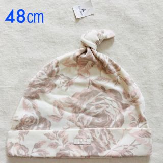 ベビーギャップ(babyGAP)の『新品』babyGAP 女の子用 バラ柄 帽子 48㎝ 12-18ヶ月サイズ(帽子)