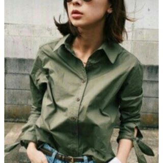 アメリヴィンテージ(Ameri VINTAGE)のMERI  2WAY COTTON SHIRT(シャツ/ブラウス(長袖/七分))