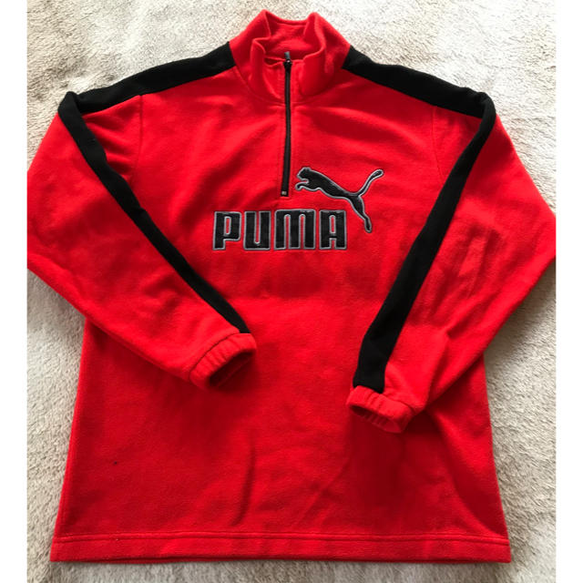 PUMA(プーマ)のプーマ ハーフジップフリース 160 キッズ/ベビー/マタニティのキッズ服男の子用(90cm~)(ジャケット/上着)の商品写真