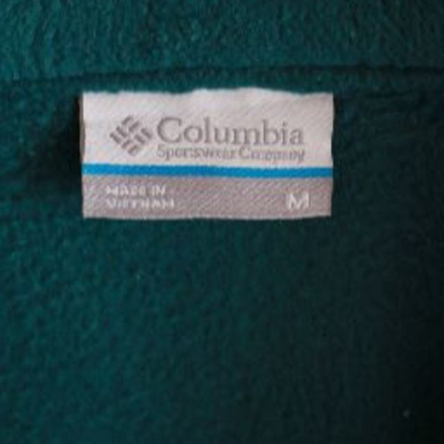 Columbia(コロンビア)のUS コロンビア green フリース ジャケット women's M レディースのトップス(トレーナー/スウェット)の商品写真