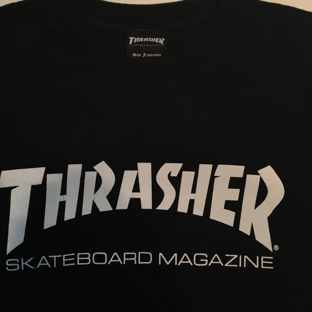 THRASHER(スラッシャー)のTHRASHER logo print L/S TEE メンズのトップス(Tシャツ/カットソー(七分/長袖))の商品写真