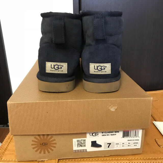 UGG ムートンブーツ  ネイビー