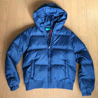 ベネトン(BENETTON)のBENETTON ダウン 150cm用 紺色 新品・未使用！(ジャケット/上着)