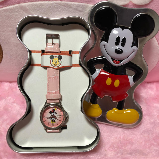 ☆お値引☆ミニーちゃん 腕時計 Disney TIME WORKS