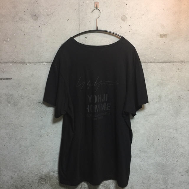 Yohji Yamamoto(ヨウジヤマモト)のYOHJI YAMAMOTO POUR HOMME 17AW Tシャツ 美品 メンズのトップス(Tシャツ/カットソー(半袖/袖なし))の商品写真