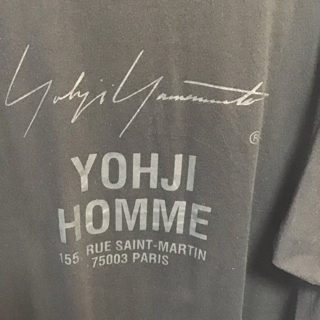 Yohji Yamamoto(ヨウジヤマモト)のYOHJI YAMAMOTO POUR HOMME 17AW Tシャツ 美品 メンズのトップス(Tシャツ/カットソー(半袖/袖なし))の商品写真