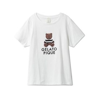 ジェラートピケ(gelato pique)のテディベアTシャツ(Tシャツ(半袖/袖なし))