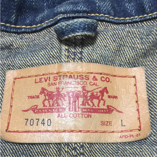 Levi's(リーバイス)の新品☆ダグ付  リーバイス カバーオール 70740 メンズのジャケット/アウター(カバーオール)の商品写真