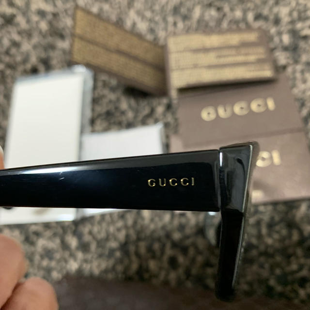 Gucci(グッチ)のGUCCI 眼鏡 ケース付 レディースのファッション小物(サングラス/メガネ)の商品写真