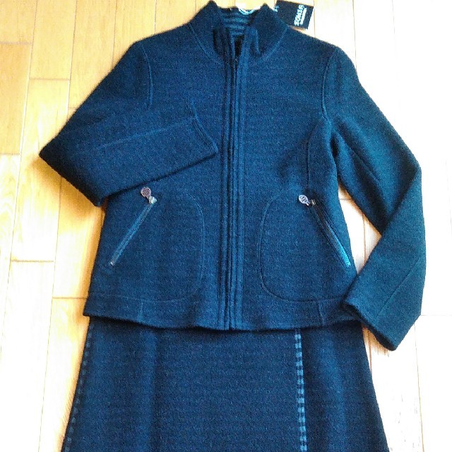 SONIA RYKIEL(ソニアリキエル)のSONIA  RYKEL　スーツ　黒　サイズ38　新品･未使用品 レディースのフォーマル/ドレス(スーツ)の商品写真