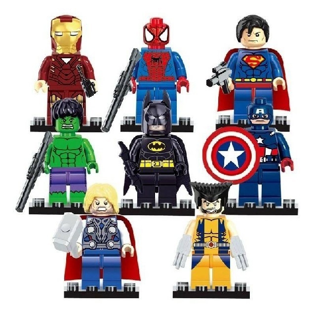 Lego Avengersアベンジャーズ 互換性レゴ人形 フィギュア 8体セット の通販 By ミニオン大好き S Shop レゴならラクマ