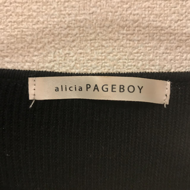 PAGEBOY(ページボーイ)のPAGEBOY 袖ティアードニット レディースのトップス(ニット/セーター)の商品写真