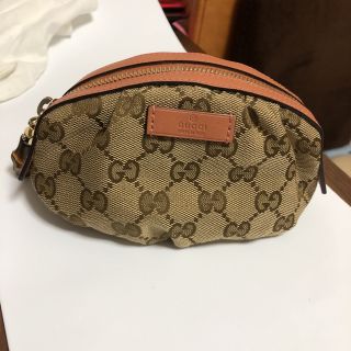 グッチ(Gucci)の グッチ GUCCI ポーチ コスメポーチ 化粧ポーチ GGキャンバス (ポーチ)