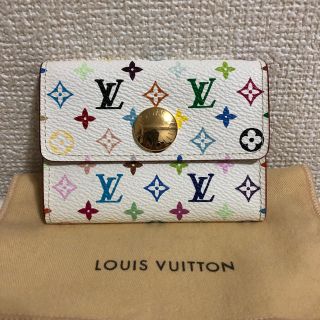 ルイヴィトン(LOUIS VUITTON)の【美品】ルイヴィトン マルチカラー カードケース M66559(名刺入れ/定期入れ)