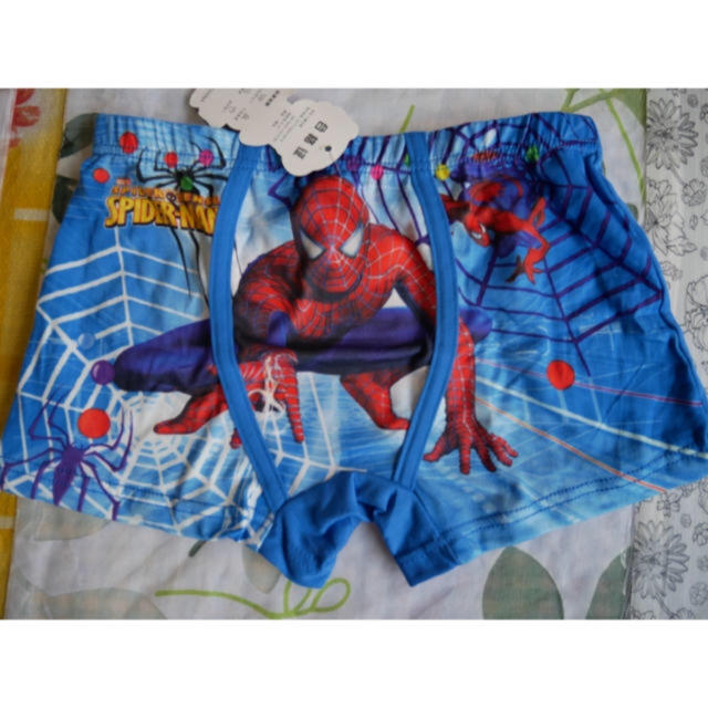 スパイダーマンパンツ 3枚セット キッズ/ベビー/マタニティのキッズ服男の子用(90cm~)(下着)の商品写真