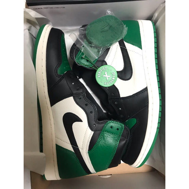 AIR JORDAN 1 PINE GREEN 28.0cm靴/シューズ