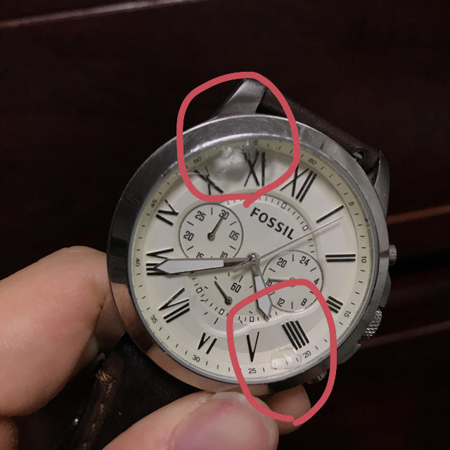 FOSSIL(フォッシル)のFOSSIL時計(故障品) メンズの時計(腕時計(アナログ))の商品写真