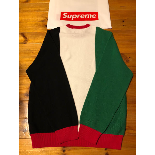 Supreme(シュプリーム)のPique Crewneck メンズのトップス(ニット/セーター)の商品写真