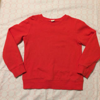 赤長袖トレーナー  120サイズ(Tシャツ/カットソー)