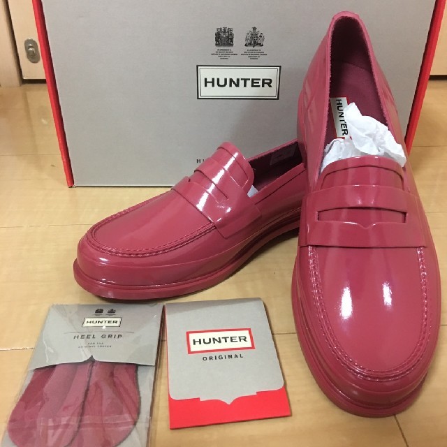 Hunter ハンター レインシューズ ローファーの通販 By Hana S Shop ハンターならラクマ