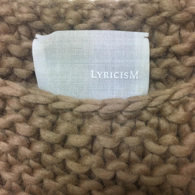 LyricisM(リリシズム)のLYRICISM ビッグニット レディースのトップス(ニット/セーター)の商品写真