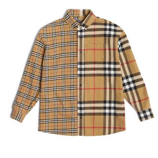 バーバリー(BURBERRY)のGosha Rubchinskiy×Burberry フランネルシャツ XS(シャツ)