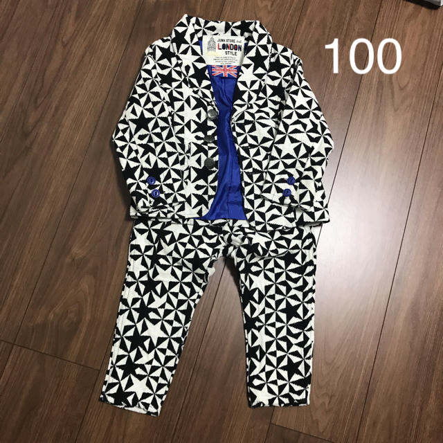 JUNK STORE(ジャンクストアー)のJUNK STORE セットアップ 100 キッズ/ベビー/マタニティのキッズ服男の子用(90cm~)(ドレス/フォーマル)の商品写真