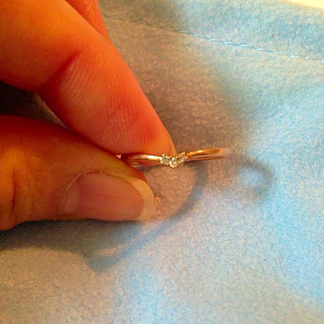 4℃(ヨンドシー)の4℃ ピンクゴールド指輪 レディースのアクセサリー(リング(指輪))の商品写真