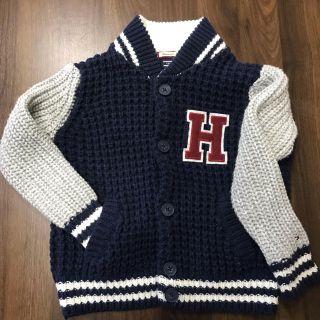 トミーヒルフィガー(TOMMY HILFIGER)のトミーヒルフィガー☆ニットスタジャン美品(ジャケット/上着)