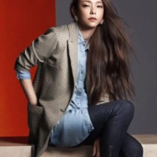 エイチアンドエム(H&M)の安室奈美恵 H&M デニムシャツ サイズ34(シャツ/ブラウス(長袖/七分))