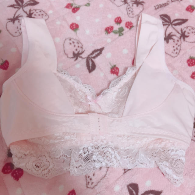 Angellir ふんわり Room Bra ナイトブラ ピンク レディースの下着/アンダーウェア(ブラ)の商品写真