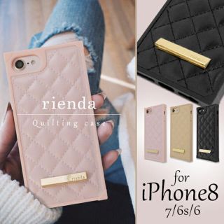 リエンダ(rienda)のrienda iPhoneケース キルティング(iPhoneケース)