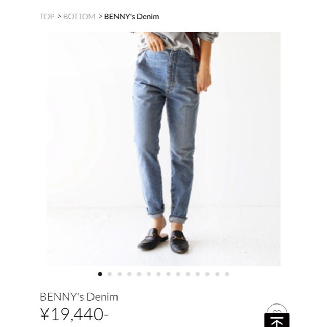 BENNY's Denim  LIFE's  TODAYFULTODAYFULのBENNY