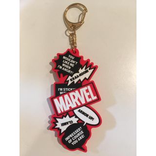 マーベル(MARVEL)の【値下げ中】MARVEL ラバーストラップ キーホルダー(ストラップ)