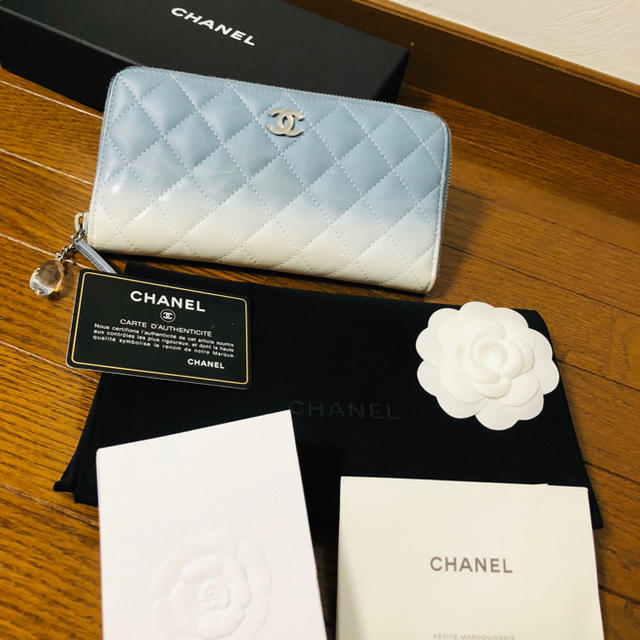 CHANEL レアな長財布♡グラデーション♡